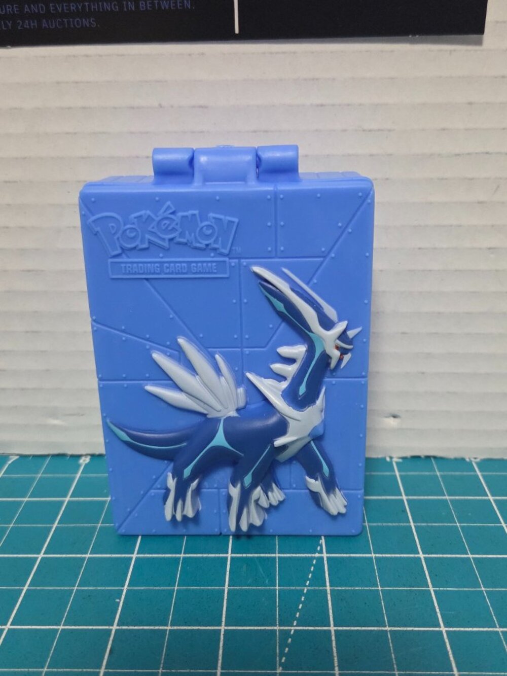 Dialga Pokemon Card Case Holder 2008 Burger King Exclusive